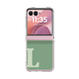 Clear Case［ Original - initial two tone - L green ］