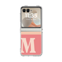 Clear Case［ Original - initial two tone - M pink ］