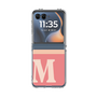 Clear Case［ Original - initial two tone - M pink ］