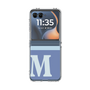 Clear Case［ Original - initial two tone - M blue ］