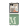 Clear Case［ Original - initial two tone - M green ］