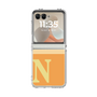 Clear Case［ Original - initial two tone - N orange ］