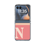 Clear Case［ Original - initial two tone - N pink ］