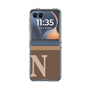 Clear Case［ Original - initial two tone - N brown ］