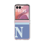 Clear Case［ Original - initial two tone - N blue ］