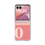 Clear Case［ Original - initial two tone - O pink ］