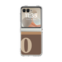 Clear Case［ Original - initial two tone - O brown ］