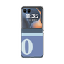 Clear Case［ Original - initial two tone - O blue ］