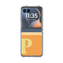 Clear Case［ Original - initial two tone - P orange ］
