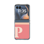 Clear Case［ Original - initial two tone - P pink ］