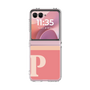 Clear Case［ Original - initial two tone - P pink ］