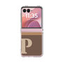 Clear Case［ Original - initial two tone - P brown ］