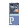 Clear Case［ Original - initial two tone - P blue ］