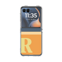 Clear Case［ Original - initial two tone - R orange ］