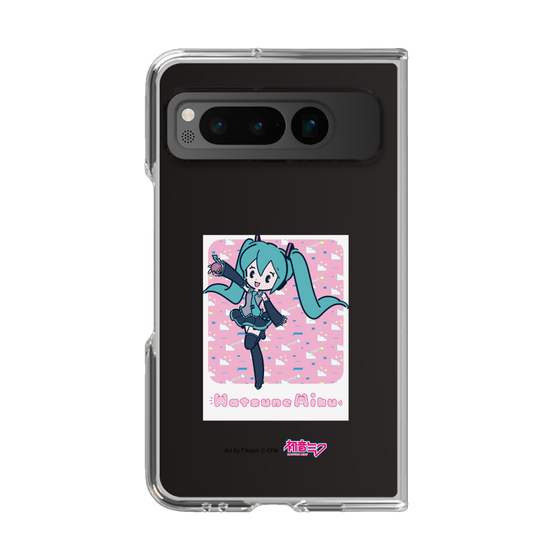 Clear Case［ HATSUNE MIKU - Glitch Sky - Pink ］