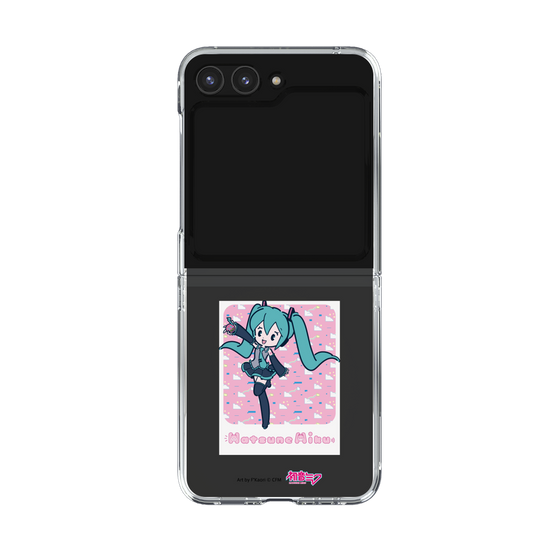 Clear Case［ HATSUNE MIKU - Glitch Sky - Pink ］