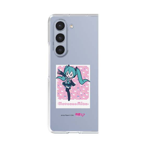 Clear Case［ HATSUNE MIKU - Glitch Sky - Pink ］