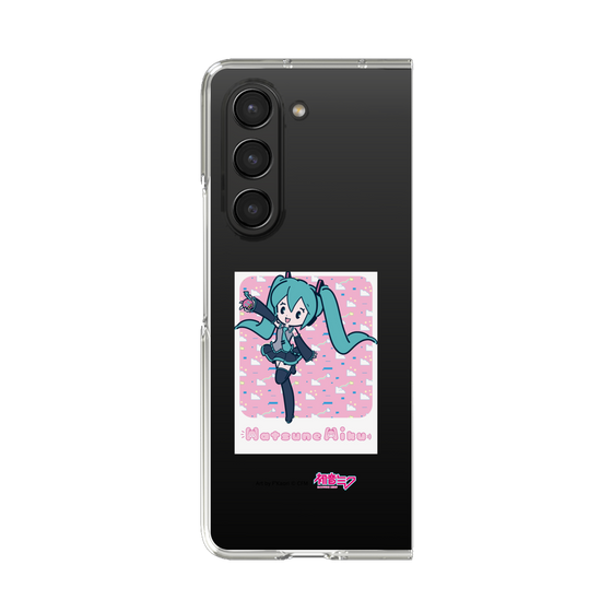 Clear Case［ HATSUNE MIKU - Glitch Sky - Pink ］