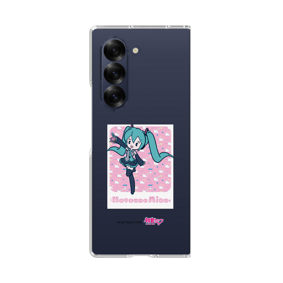 Clear Case［ HATSUNE MIKU - Glitch Sky - Pink ］
