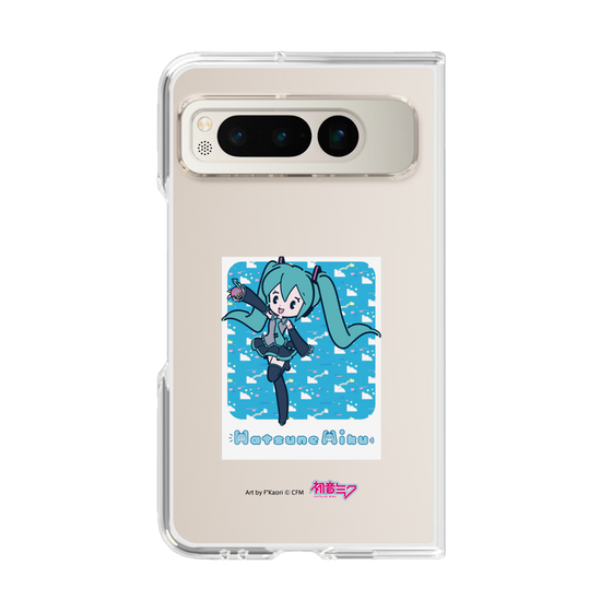Clear Case［ HATSUNE MIKU - Glitch Sky - Blue ］