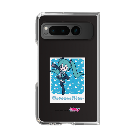 Clear Case［ HATSUNE MIKU - Glitch Sky - Blue ］