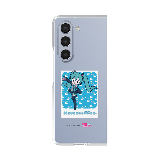 Clear Case［ HATSUNE MIKU - Glitch Sky - Blue ］