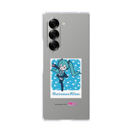 Clear Case［ HATSUNE MIKU - Glitch Sky - Blue ］
