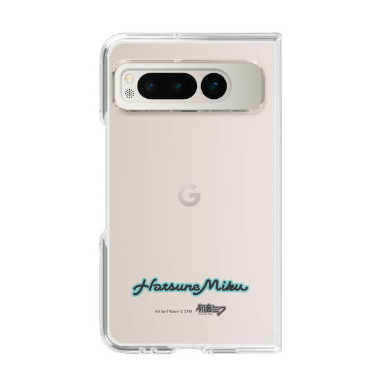 Clear Case［ HATSUNE MIKU - Logo - Black ］