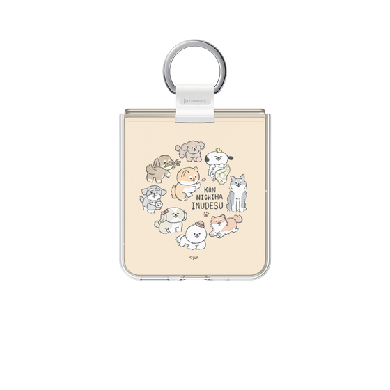 Clear Case［ Hello, It's Dog - All Together - Clear ］