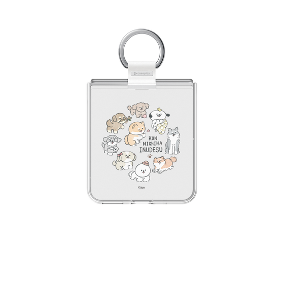 Clear Case［ Hello, It's Dog - All Together - Clear ］