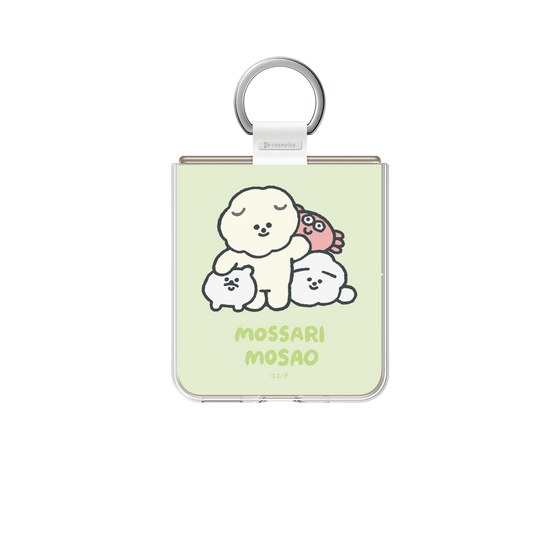 Clear Case［ Mossari Mosao - Everyone Together - Green ］