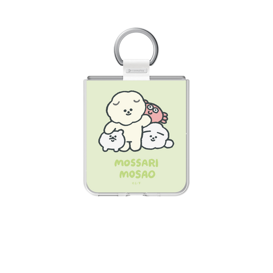 Clear Case［ Mossari Mosao - Everyone Together - Green ］