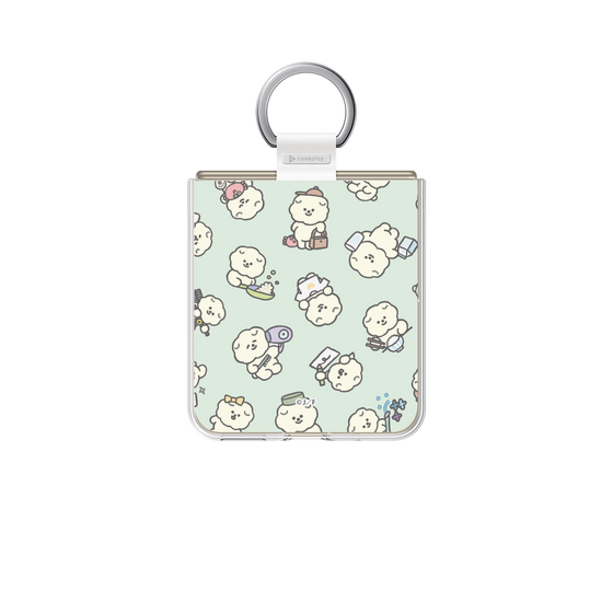 Clear Case［ Mossari Mosao - Lots of Mosao - Green ］