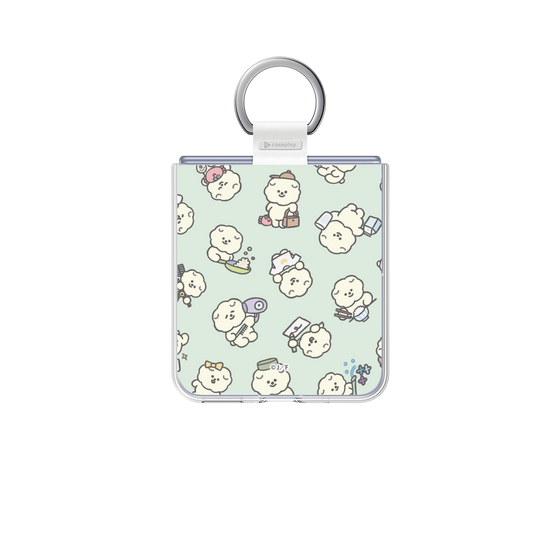 Clear Case［ Mossari Mosao - Lots of Mosao - Green ］