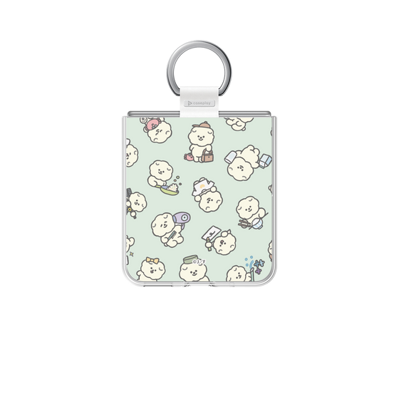 Clear Case［ Mossari Mosao - Lots of Mosao - Green ］