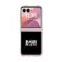 Clear Case［ RAUH-Welt BEGRIFF - Logo - Black ］