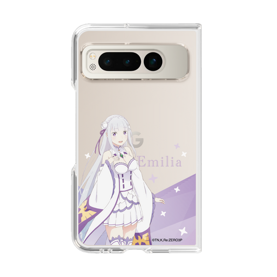 Clear Case［ Re:ZERO -Starting Life in Another World- Emilia - Standing Illustration ］
