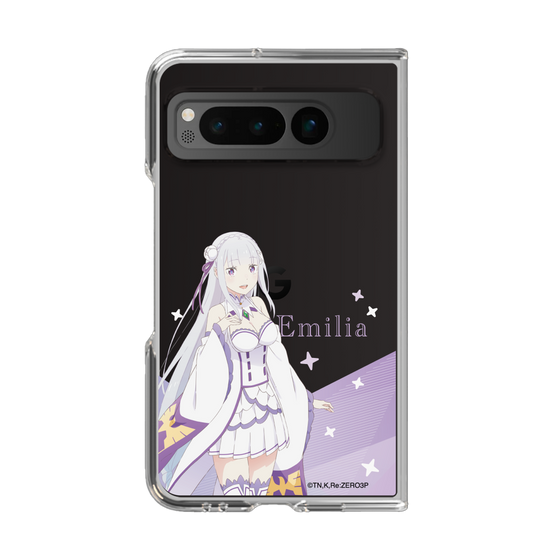 Clear Case［ Re:ZERO -Starting Life in Another World- Emilia - Standing Illustration ］
