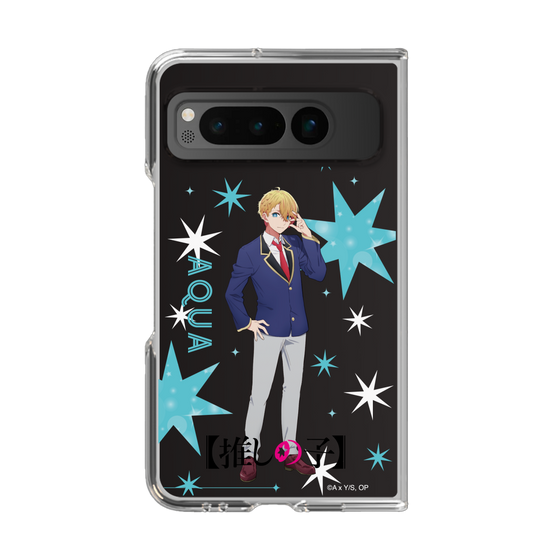 Clear Case［ 【OSHI NO KO】 -  Aqua - Standing Illustration ］