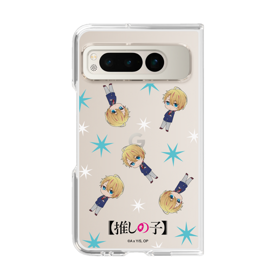 Clear Case［ 【OSHI NO KO】 -  Aqua - Mini Character Pattern ］