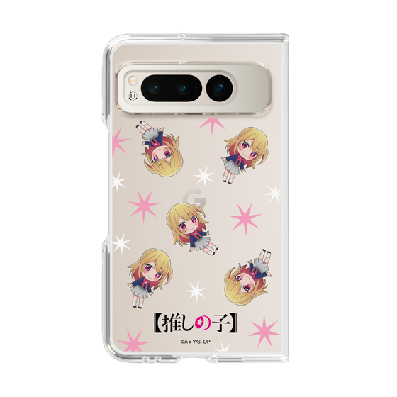 Clear Case［ 【OSHI NO KO】 -  Ruby - Mini Character Pattern ］