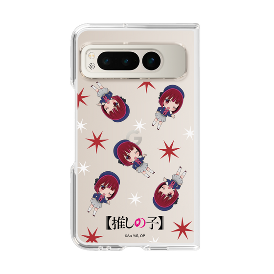 Clear Case［ 【OSHI NO KO】 -  Kana Arima - Mini Character Pattern ］