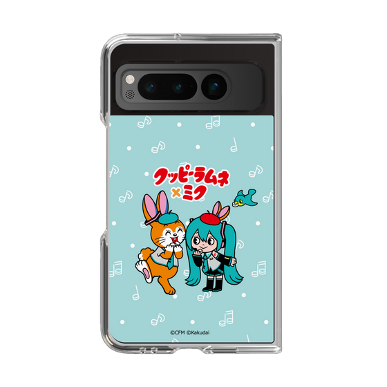 Clear Case［ Hatsune Miku × Kuppy Ramune – Hatsune Miku × Kuppy – Chibi Illustration ］