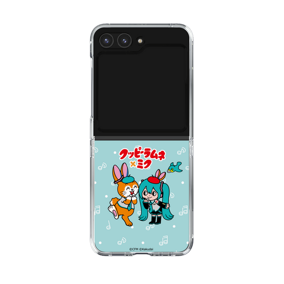 Clear Case［ Hatsune Miku × Kuppy Ramune – Hatsune Miku × Kuppy – Chibi Illustration ］