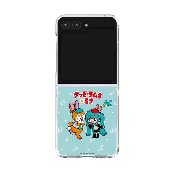 Clear Case［ Hatsune Miku × Kuppy Ramune – Hatsune Miku × Kuppy – Chibi Illustration ］