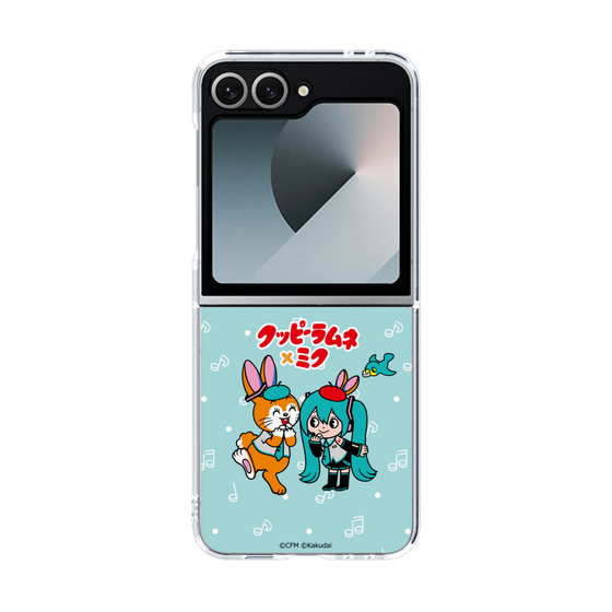 Clear Case［ Hatsune Miku × Kuppy Ramune – Hatsune Miku × Kuppy – Chibi Illustration ］