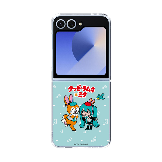 Clear Case［ Hatsune Miku × Kuppy Ramune – Hatsune Miku × Kuppy – Chibi Illustration ］