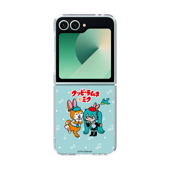 Clear Case［ Hatsune Miku × Kuppy Ramune – Hatsune Miku × Kuppy – Chibi Illustration ］