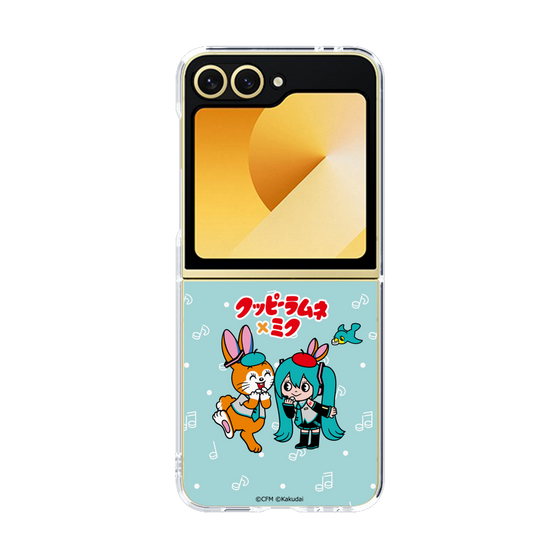 Clear Case［ Hatsune Miku × Kuppy Ramune – Hatsune Miku × Kuppy – Chibi Illustration ］