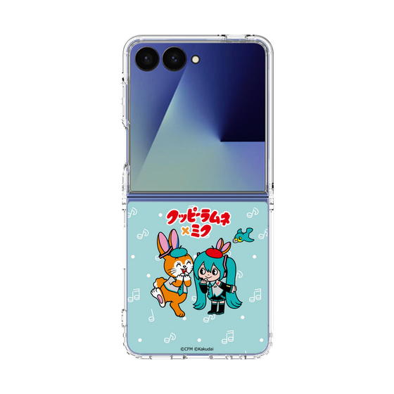 Clear Case［ Hatsune Miku × Kuppy Ramune – Hatsune Miku × Kuppy – Chibi Illustration ］